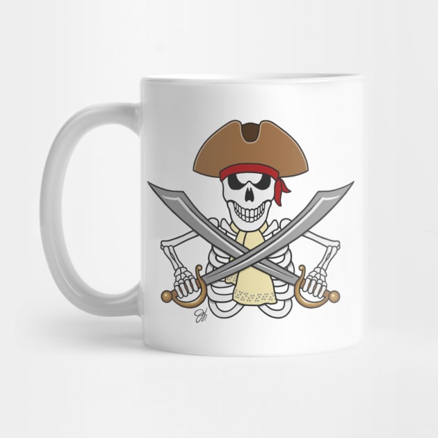 Skeleton Pirate by artbydesign